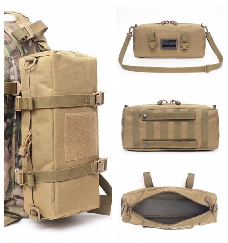 Hunting And Outdoor Supplies - กระเป๋าเป้สะพายหลังยุทธวิธีเดินทางตั้งแคมป์กระเป๋าไนลอนอุปกรณ์เสริมสลิงแว่นกันแดดตกปลาเดินป่าล่าสัตว์
