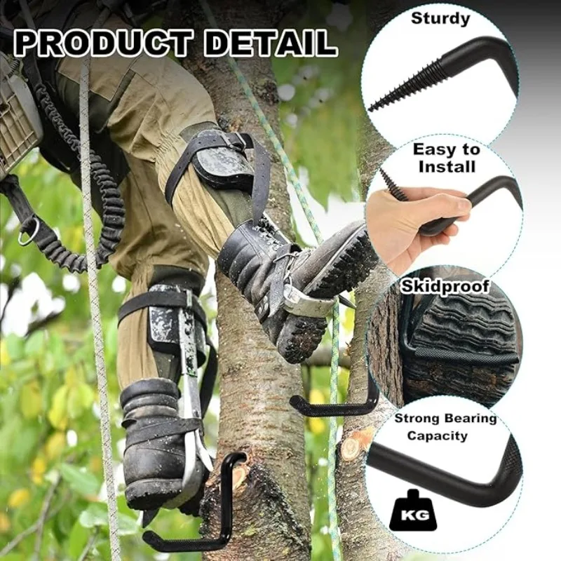 กลางแจ้งสกรูขั้นตอนต้นไม้ถือได - Tree Stand Ladder บทวิจารณ์และราคา