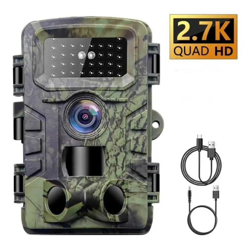 กล้องติดตามสัตว์ป่าไร้สาย 2.7K - Outdoor Hunting Camera Wireless บทวิจารณ์และราคา