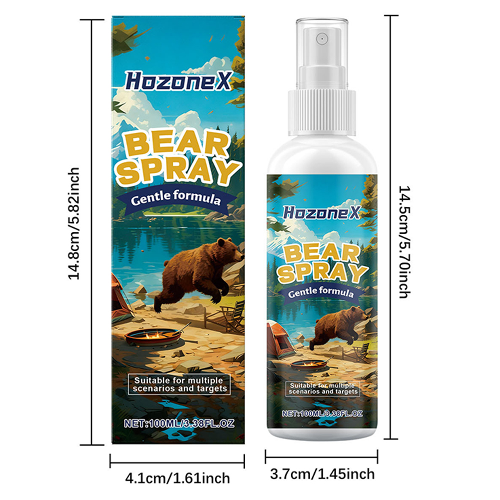สเปรย์ไล่หมี สำหรับกิจกรรมกลาง - Bear Spray Protection บทวิจารณ์และราคา