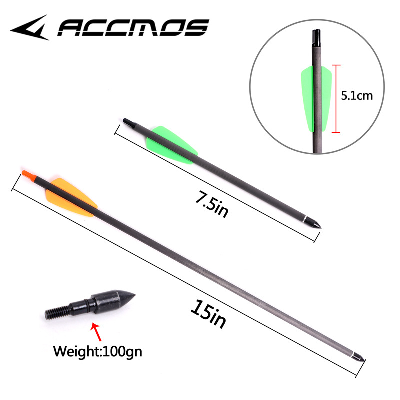 ลูกศรคาร์บอนสำหรับธนูครอสโบว์  - Arrow Carbon Shaft บทวิจารณ์และราคา