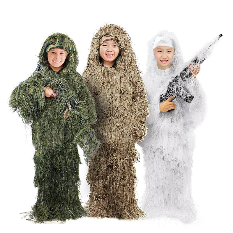 ชุดพรางตัว Ghillie Suit ลายพรา - Ghillie Suit Woodland บทวิจารณ์และราคา