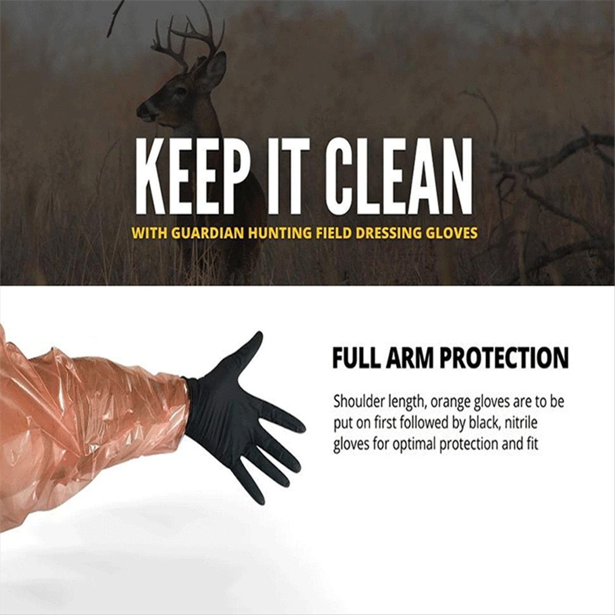 ถุงมือสำหรับชำแหละกวางขายดีอัน - Outdoor Hunting Gloves บทวิจารณ์และราคา