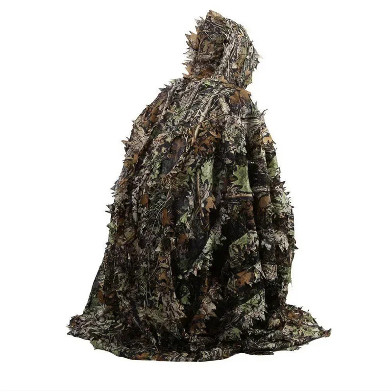 ชุดล่าสัตว์แบบยุทธวิธี ลายใบเม - Ghillie Suit Woodland บทวิจารณ์และราคา