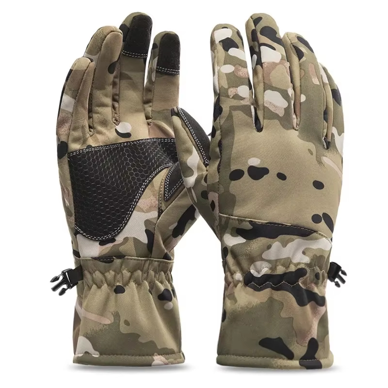 ถุงมือกันหนาวลายพรางสำหรับกิจก - Outdoor Hunting Gloves บทวิจารณ์และราคา