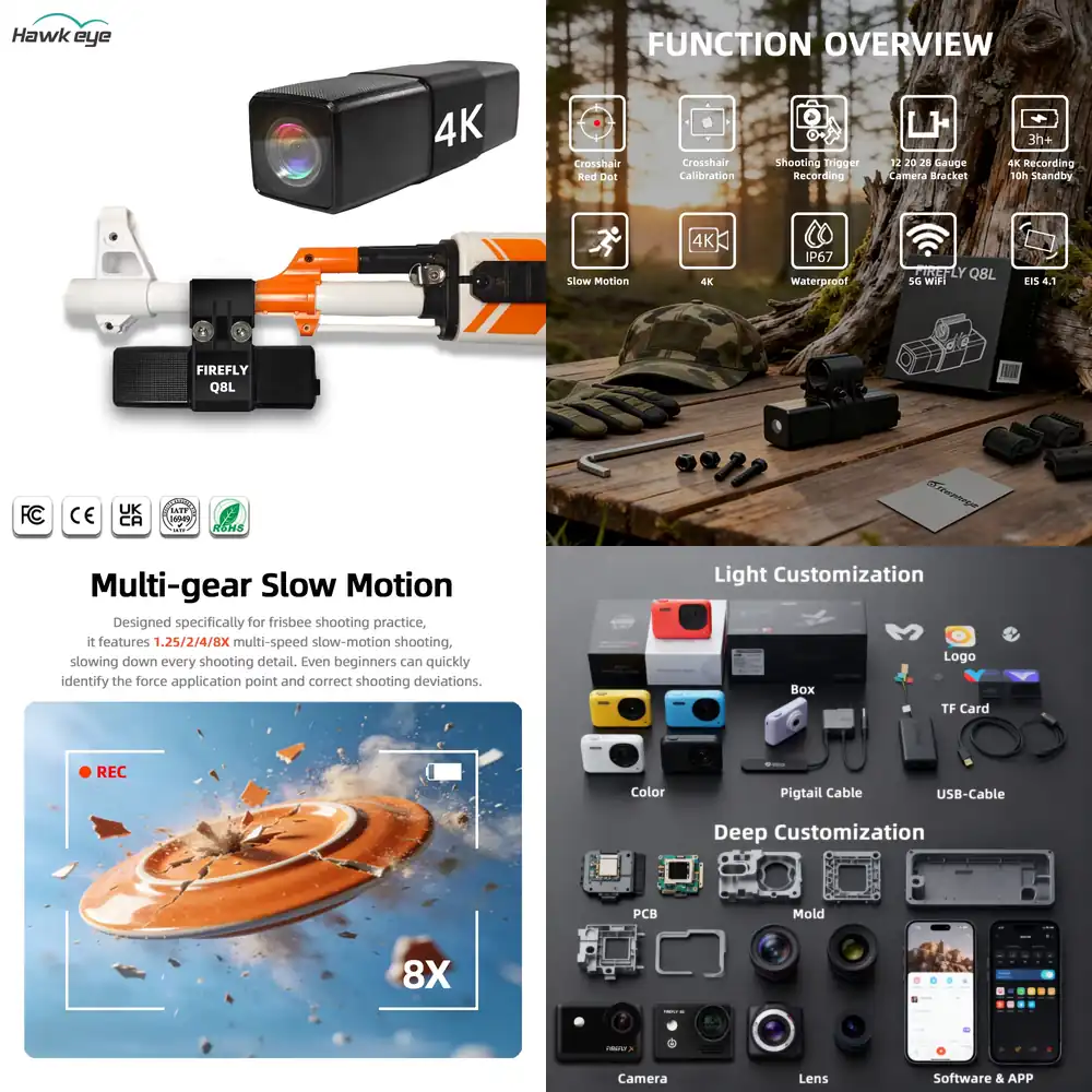 กล้องล่าสัตว์ OEM 4K Firefly Q - Outdoor Hunting Camera Wireless บทวิจารณ์และราคา