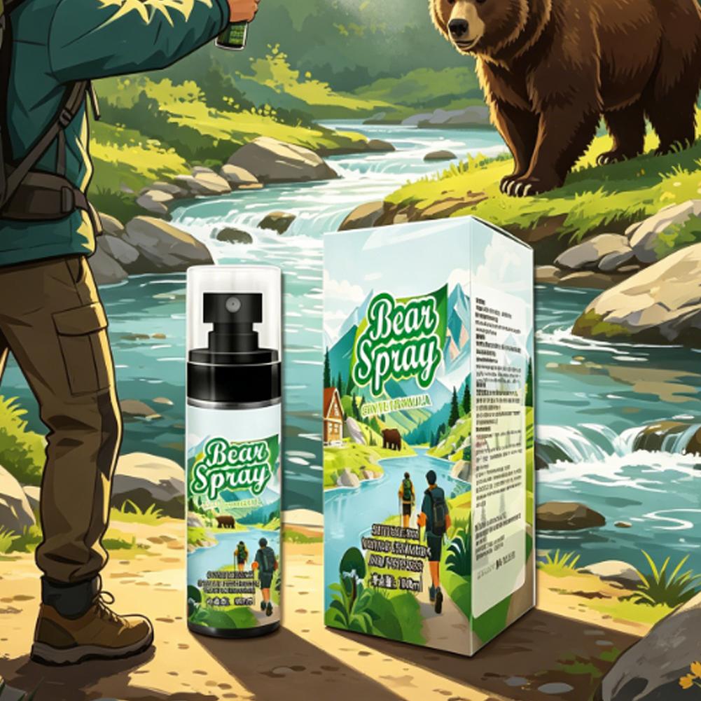 สเปรย์ไล่หมีแบบพกพา ป้องกันสัต - Bear Spray Protection บทวิจารณ์และราคา