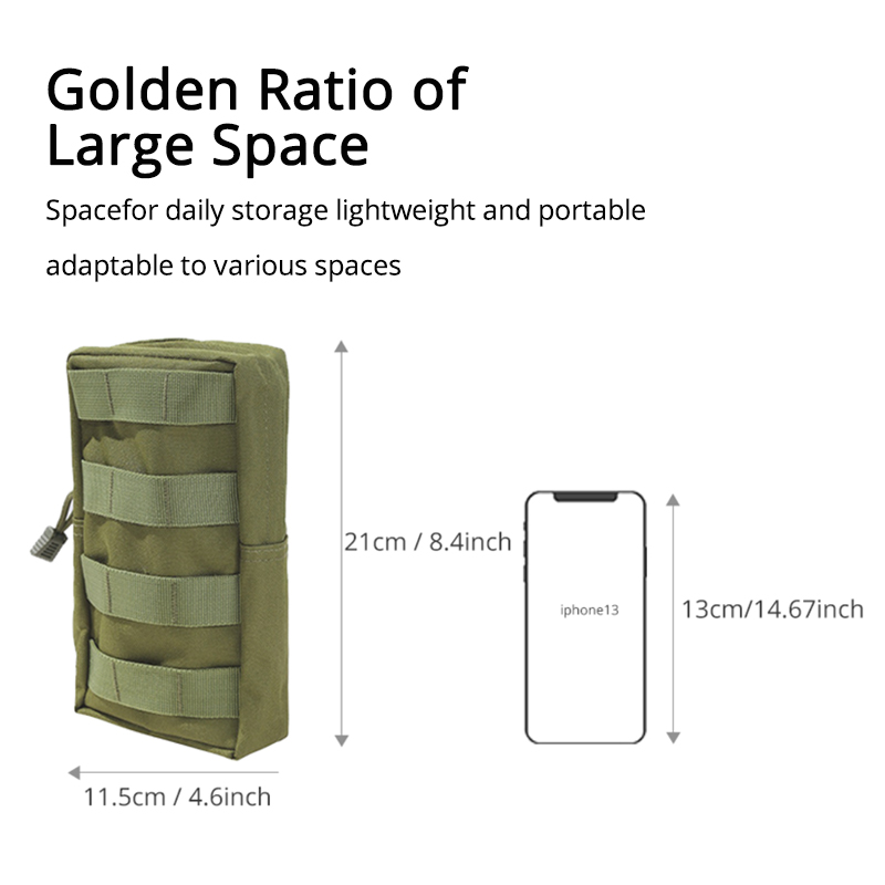 กระเป๋าคาดเอว Molle ยุทธวิธีกล - Outdoor Hunting Packs บทวิจารณ์และราคา