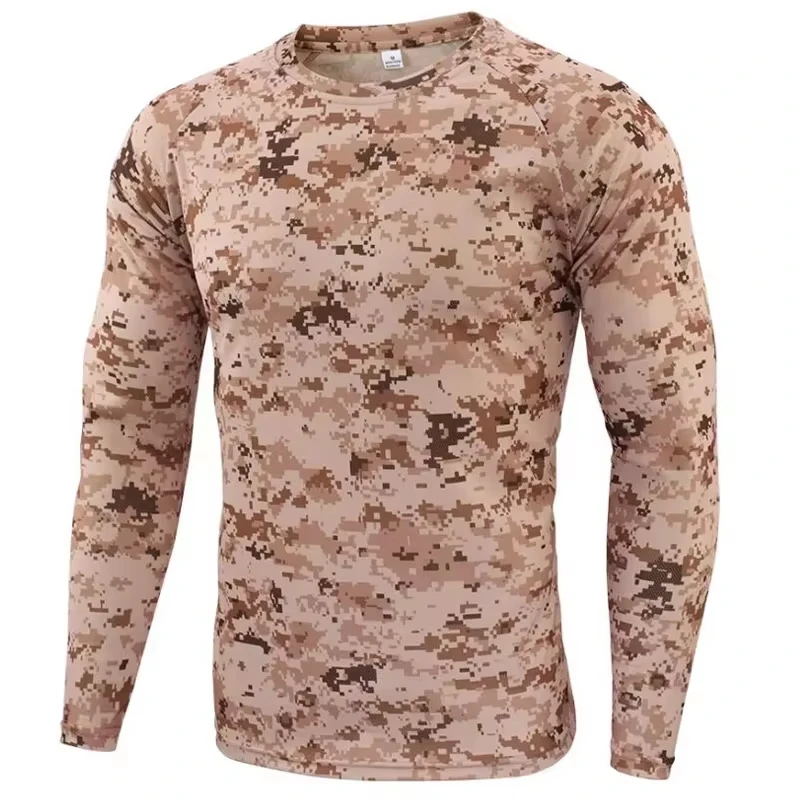 เสื้อยืดแขนยาวผู้ชาย คอกลม ผ้า - Outdoor Hunting Graphic Tees บทวิจารณ์และราคา