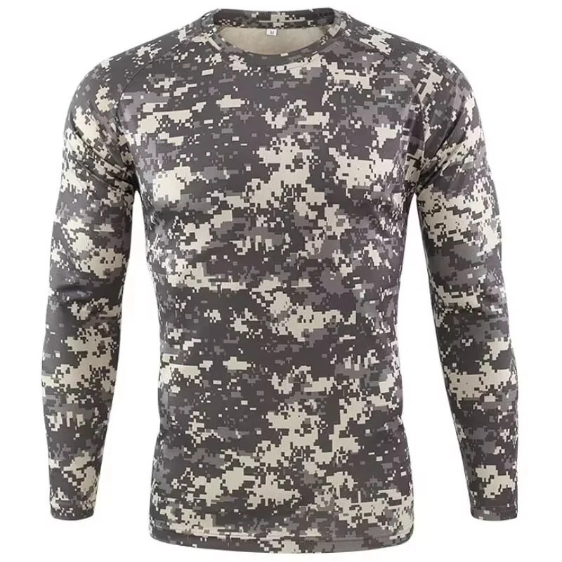 เสื้อยืดแขนยาวผู้ชาย คอกลม ผ้า - Outdoor Hunting Graphic Tees บทวิจารณ์และราคา