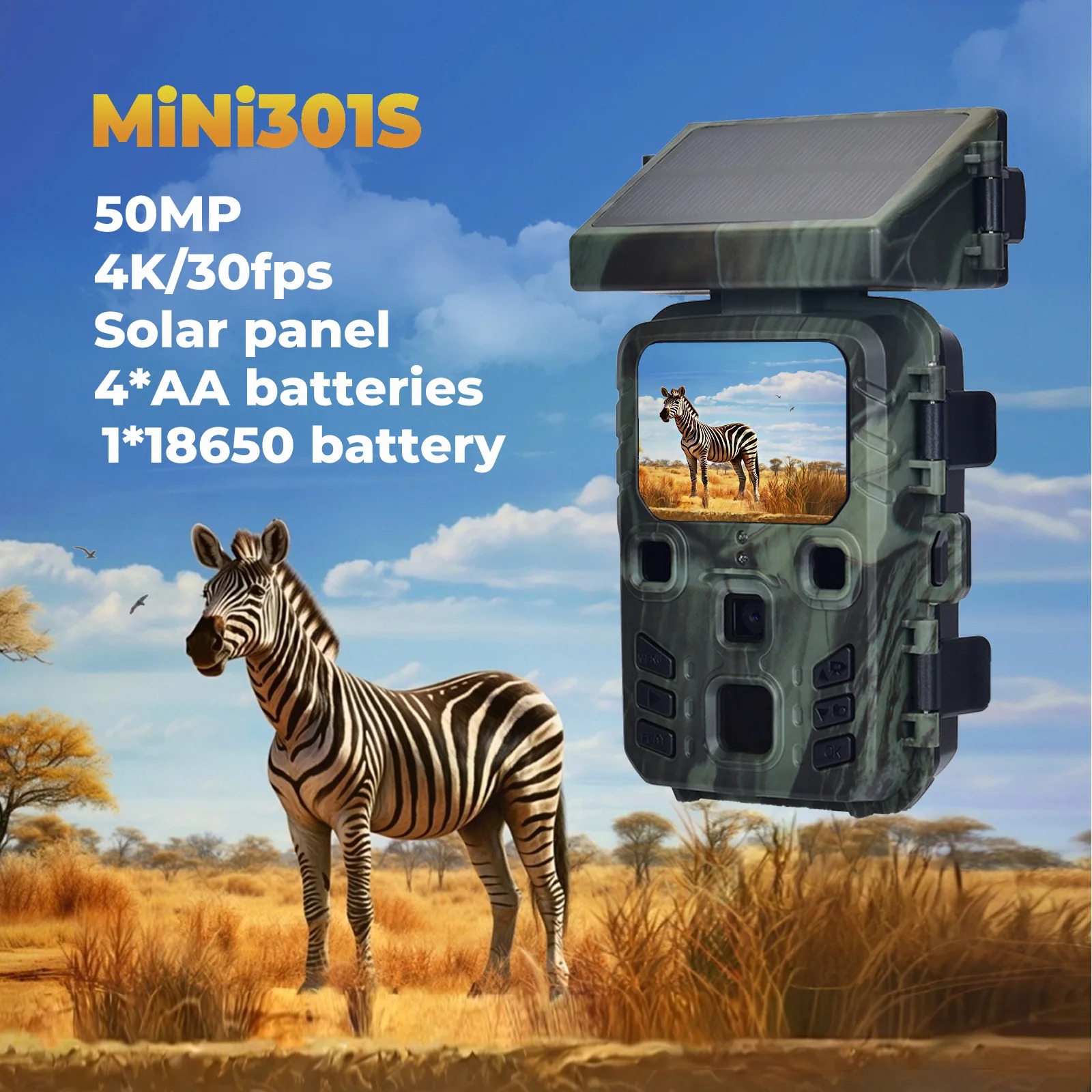 กล้องติดตามสัตว์ป่าไร้สาย 4K 5 - Outdoor Hunting Camera Wireless บทวิจารณ์และราคา