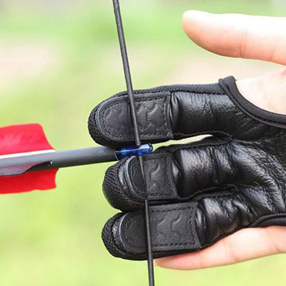 ยิงธนูมืออาชีพสามนิ้วถุงมือหนั - Arrow Carbon Shaft บทวิจารณ์และราคา