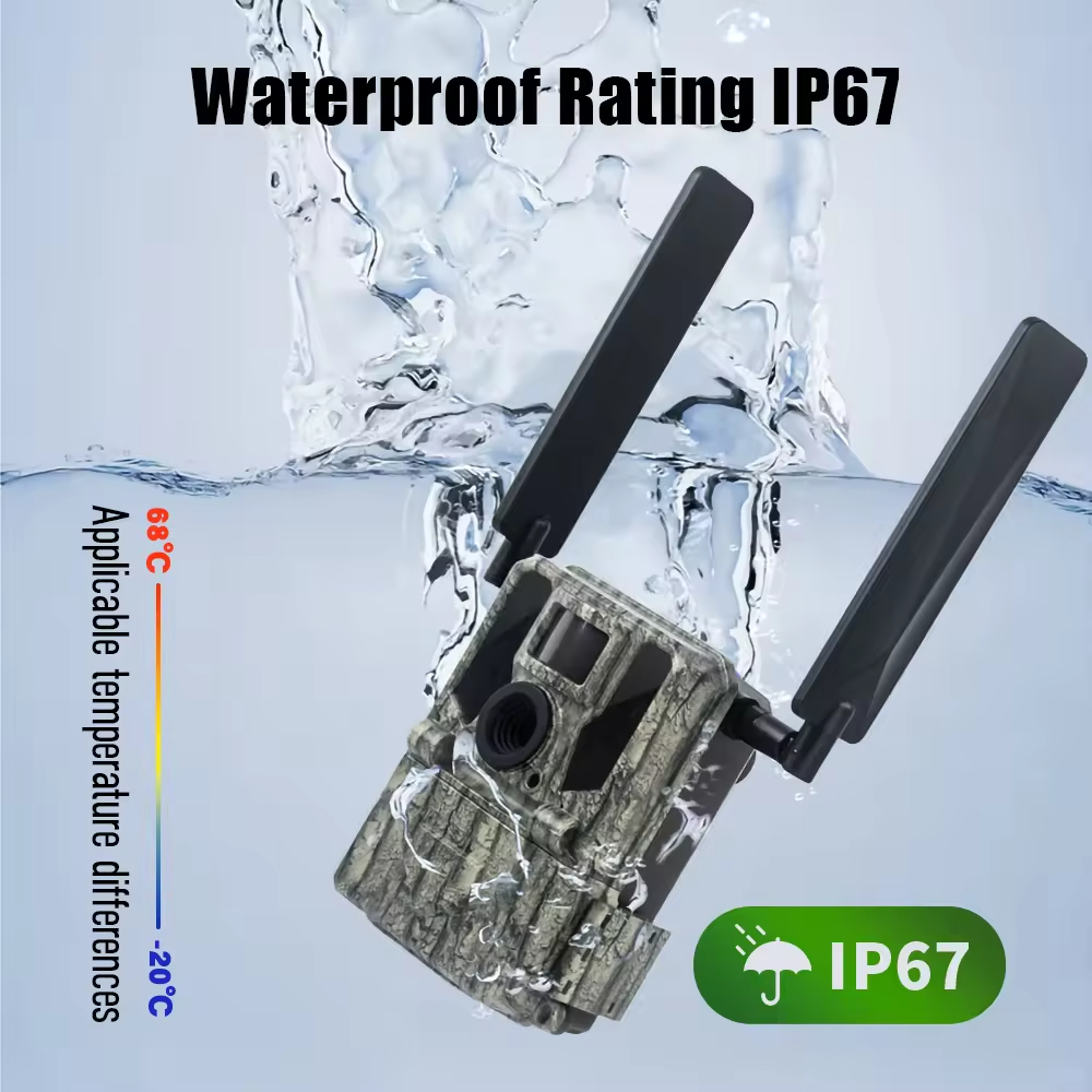 กล้องจิ๋ว GPS แบบพกพา 4G กันน้ - Outdoor Hunting Camera Wireless บทวิจารณ์และราคา